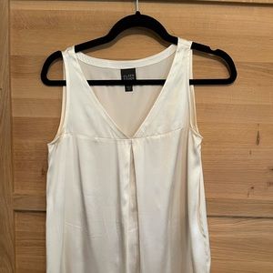 Eileen Fisher XS Satin Blouse